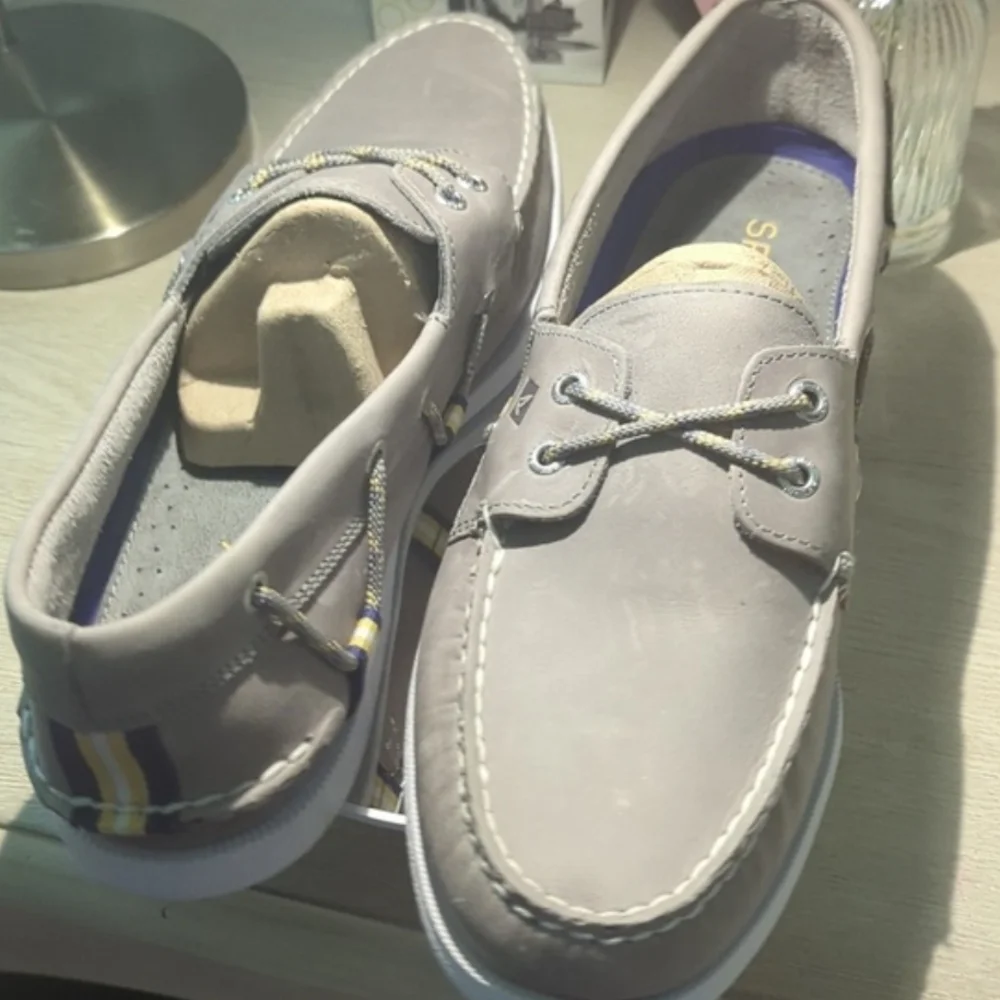 NEW Sperry Mens Webbing Boat Shoes